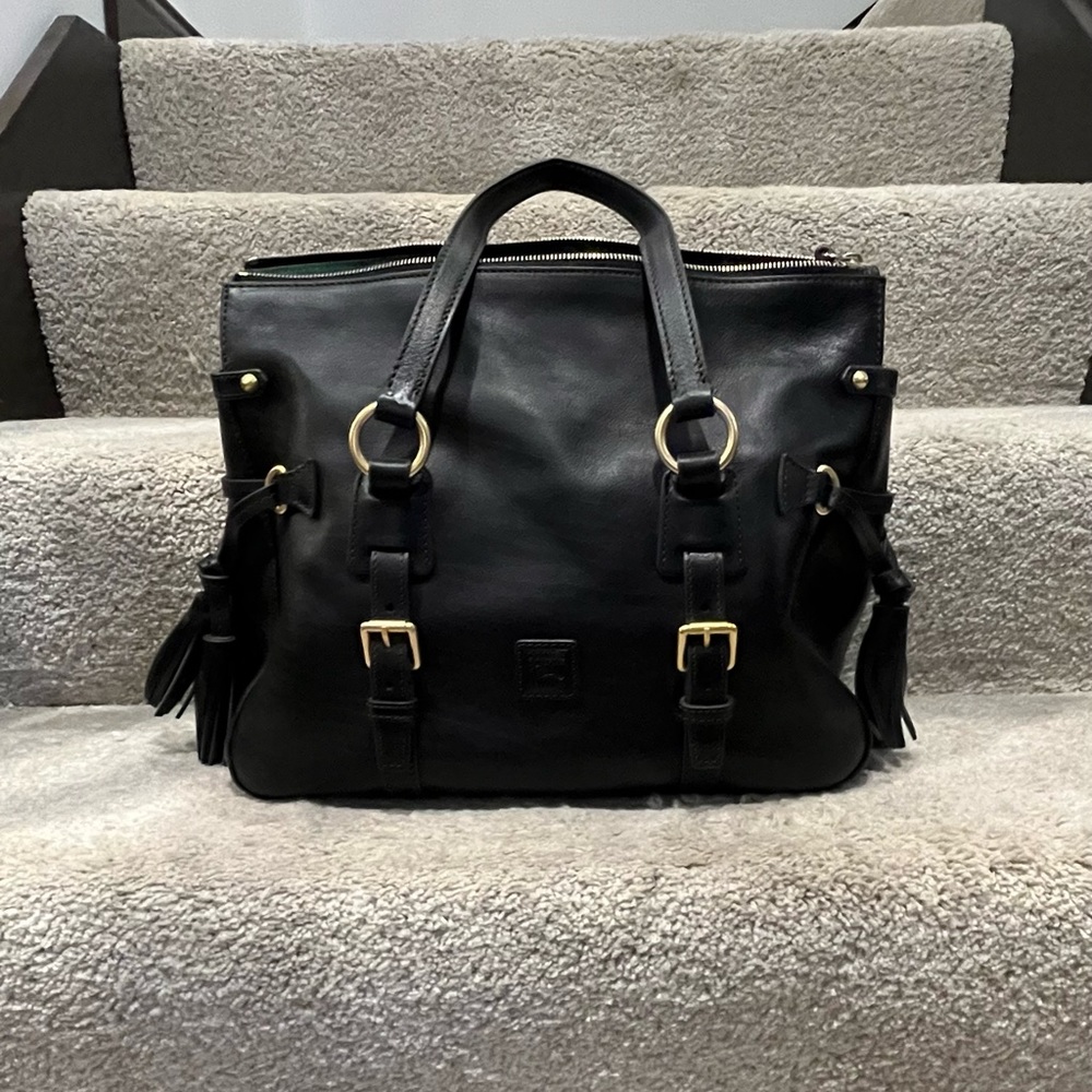COPY - Dooney and Burke black computer bag